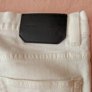 Proenza Schouler Cream jeans Size 29 PS-13
